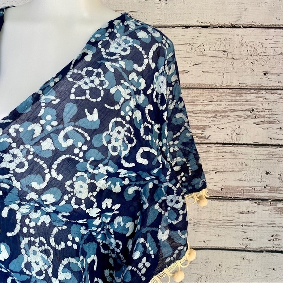 NWT Blue Cardigan/Cover up by Lovely Salt - Picture 3 of 6